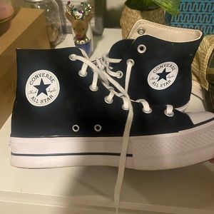Converse High top platforms shoes SIZE 9